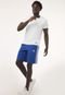 Bermuda adidas Sportswear Reta 3 Stripes Azul - Marca adidas Sportswear
