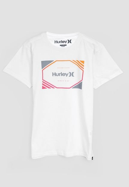 Camiseta Hurley Infantil Chopped Branca - Marca Hurley