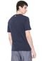 Camiseta Lacoste L!VE Estampada Azul-Marinho - Marca Lacoste