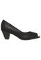 Peep Toe Piccadilly Basic Preto - Marca Piccadilly