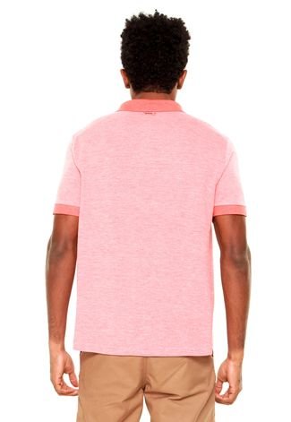 Camisa Polo Mr. Kitsch Logo Laranja