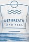 Camiseta Kohmar Just Breathe Branca - Marca Kohmar