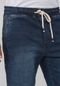 Bermuda Jeans Masculina com Cadarço - Marca Hangar 33