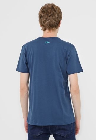 Camiseta Rusty Iconic Azul-Marinho