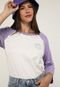 Blusa GAP Raglan Branca - Marca GAP