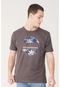 Camiseta Oneill Estampada Cinza Escuro - Marca Oneill