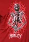 Camiseta Hurley Shock Era Vinho - Marca Hurley