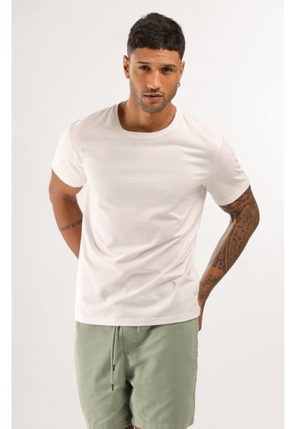 Camiseta Masculina T-Shirt Just Basic Branco - Marca JUST BASIC
