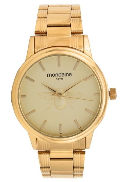 Relógio Mondaine 99168LPMVDE1 Dourado - Marca Mondaine