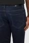 Calça Jeans Slim Especial Moletom Azul Escuro - Marca Aramis