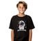 Camiseta Preta Oversized Infantil Infanto-Juvenil Estampa Astronauta - Marca Alikids