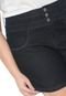 Short Jeans Lunender Mais Mulher Plus Pespontos Azul-marinho - Marca LND Lunender Mais Mulher Plus