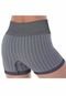 Short Fitness DeMillus Action 94894 Chumbo  Cinza - Marca Demillus