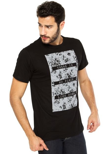 Camiseta FiveBlu No Place Preta - Marca FiveBlu