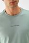 Camiseta Calvin Klein Jeans Reta Logo Verde - Marca Calvin Klein Jeans