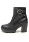 Bota Chunky Beira Rio Fivela Preta - Marca Beira Rio