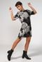 Vestido Colcci Curto Floral Preto - Marca Colcci