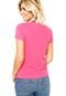 Camiseta Manga Curta Clothing & Co. Ride a Surf Rosa - Marca Kanui Clothing & Co.