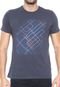 Camiseta Aramis Linhas Geométricas Azul-Marinho - Marca Aramis