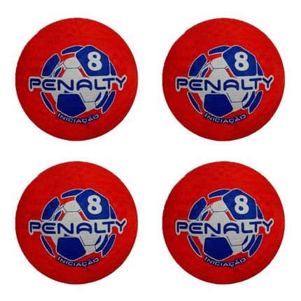 Kit 4 Bolas de Iniciação Penalty Sub8 XXI Infantil - Marca Penalty