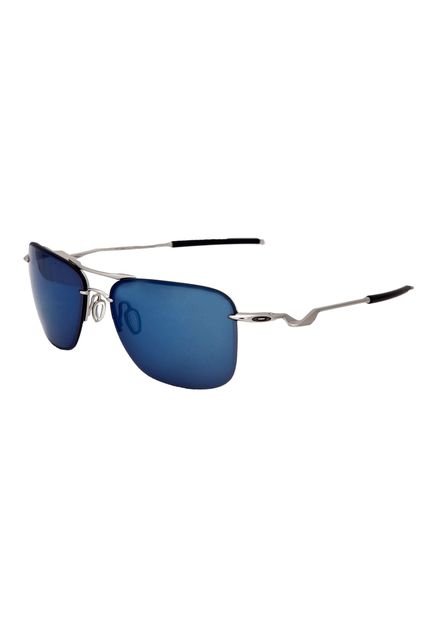 Óculos de Sol Oakley Tailhook Prata/Azul - Marca Oakley