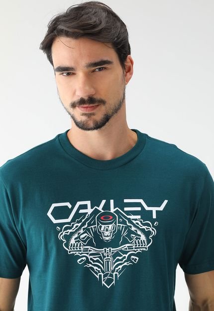 Camiseta Oakley Reta Ellipse Verde - Marca Oakley