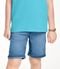 Conjunto Infantil Polo Com Bermuda Trick Nick Azul - Marca TRICK NICK JEANS