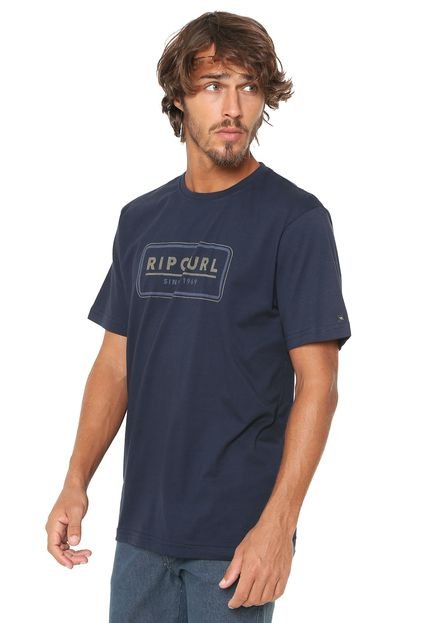 Camiseta Rip Curl Transfer Azul-Marinho - Marca Rip Curl