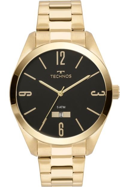 Relógio Technos 2115MNW4P Dourado - Marca Technos 