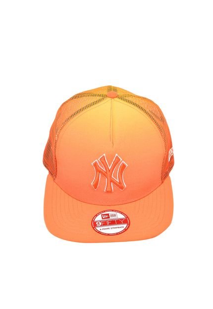 Boné New Era NY Yankees Laranja/Amarelo - Marca New Era