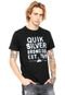 Camiseta Quiksilver Slim Fit Preta - Marca Quiksilver