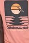 Camiseta Quiksilver Sunset Now Laranja - Marca Quiksilver