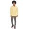 Camisa Social Masculina Teodoro Manga Longa Slim Fit Casual Amarelo G Amarelo - Marca TEODORO CAMISARIA