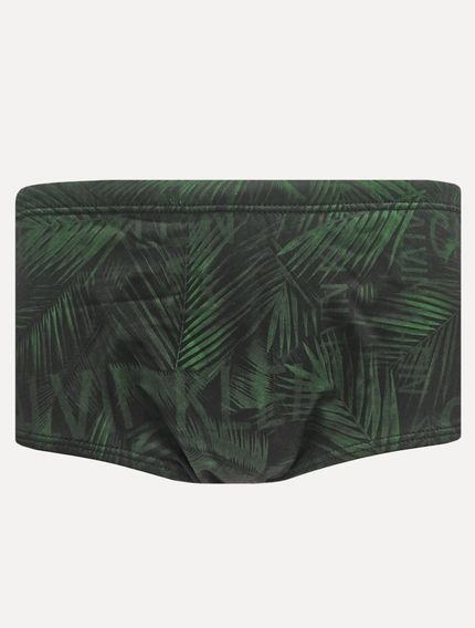 Sunga Calvin Klein Swimwear Folhagem Ultra Verde Preta - Marca Calvin Klein