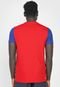 Camiseta Lacoste Logo Vermelha/Azul - Marca Lacoste