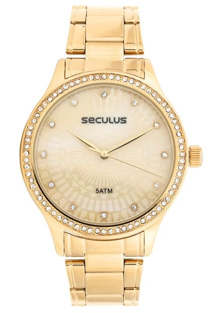 Relógio Seculus 23593LPSVDS1 Dourado - Marca Seculus