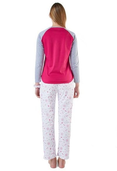 Pijama Mujer Scarlett Fucsia Medio Santana Compra Ahora Dafiti