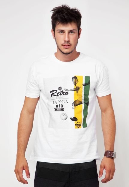 Camiseta Rockstter Pelé Branca - Marca Rockstter