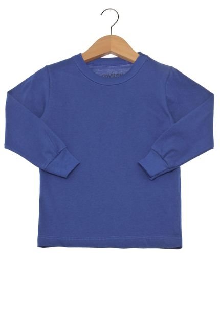 Camiseta Rovitex Confort Infantil Azul - Marca Rovitex