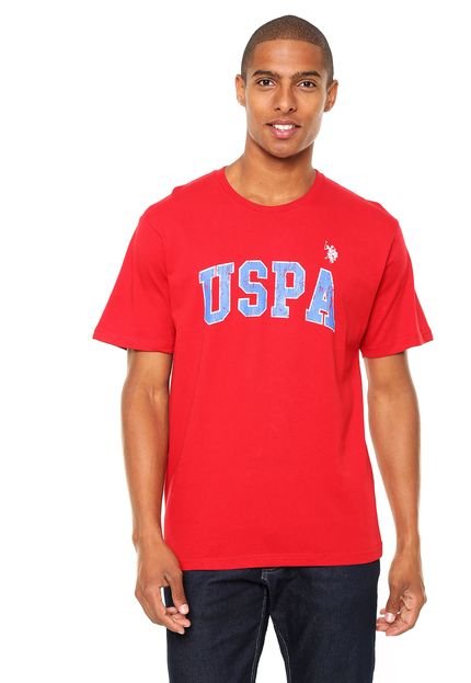 Camiseta U.S. Polo Logo Vermelha - Marca U.S. Polo