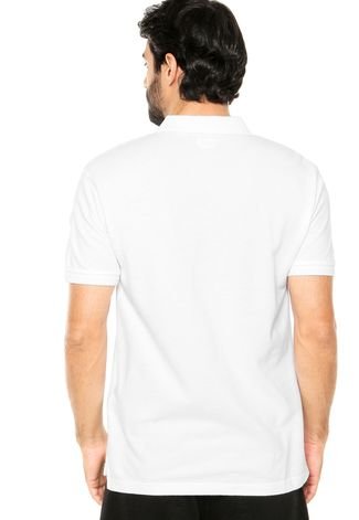 Camisa Polo Levis Básica Branca