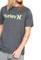 Camiseta   Hurley O&O Cinza - Marca Hurley