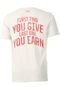 Camiseta Under Armour Project Rock Bege - Marca Under Armour