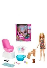 Barbie Fashionista Mani-Pedi Salon Mattel Barbie