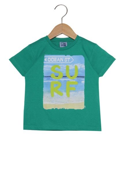 Camiseta Duduka Surf Verde - Marca Duduka