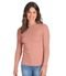 Blusa Manga Longa Feminina Canelada Select Rosa - Marca Rovitex