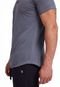 Camiseta Longline Brohood Masculina Malha Grafite - Marca Brohood