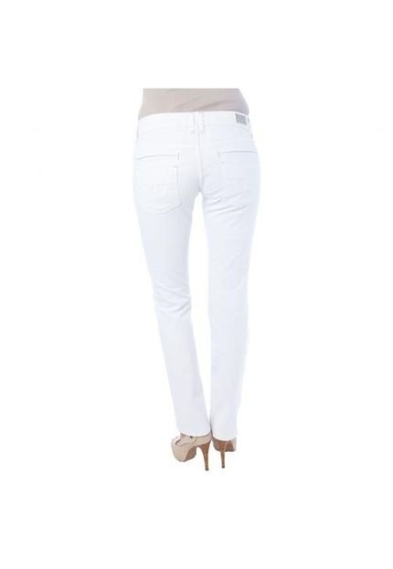 Calça Jeans Básica Branco - Marca RK