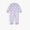 Pijama Bebê Menina Estampa de Nuvens Kyly  Lilás - Marca Kyly