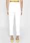 Calça Cropped Sarja Polo Wear Skinny Assimétrica Branca - Marca Polo Wear